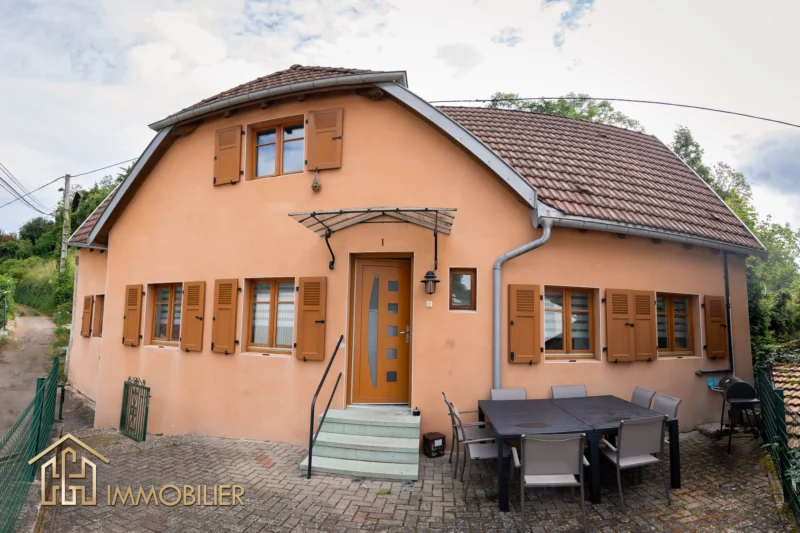 Maison avec terrasse à vendre à sainte-croix-aux-mines (68)