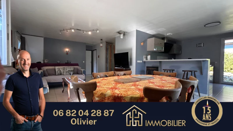 Ici, tout est réuni pour profiter d&rsquo;une maison facile à vivre : un seul niveau, trois chambres, une pièce de...